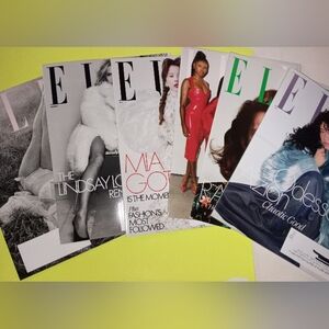 Elle magazine bundle  Lindsay Lohan Mia Sinners Odessa